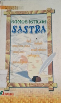 Image of Kamus Istilah Sastra