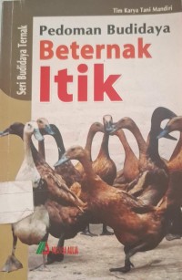Image of Pedoman Budidaya Beternak Itik