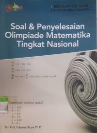 Image of Soal & Penyelesaian Olimpiade Matematika Tingkat Nasional