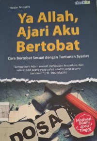 Image of Ya Allah Ajari Aku Bertobat